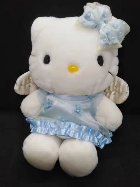 vintage   kitty blue angel  plush toy  collection pre