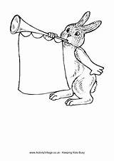 Trumpet Easter Colouring Bunny Coloring Drawing Kids Pages Getcolorings Color Tru Getdrawings Printable Drawings Paintingvalley sketch template