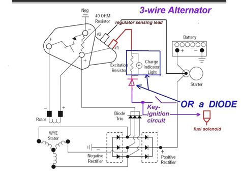 delco  wire alternator wiring diagram collection wiring diagram sample