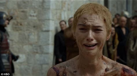 game of thrones s lena headey nude walk of shame was filmed by body