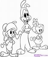 Cartoon Animaniacs Famous Coloring Cartoons Character Drawing Step Pages Popular Draw Getdrawings Books Categories Similar Comments sketch template