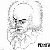 Pennywise sketch template