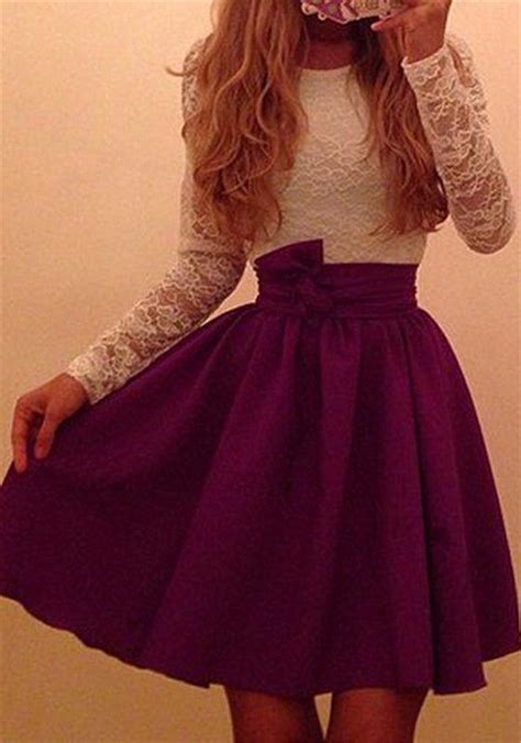 2017 new ukraine style womens autumn lace party dresses fall purple