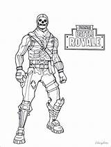 Fortnite Coloring Pages Battle Royale King Ice Skins Printable Cool Drift Print Raven Kids Colouring Skull Characters Sheets Carbide Trooper sketch template