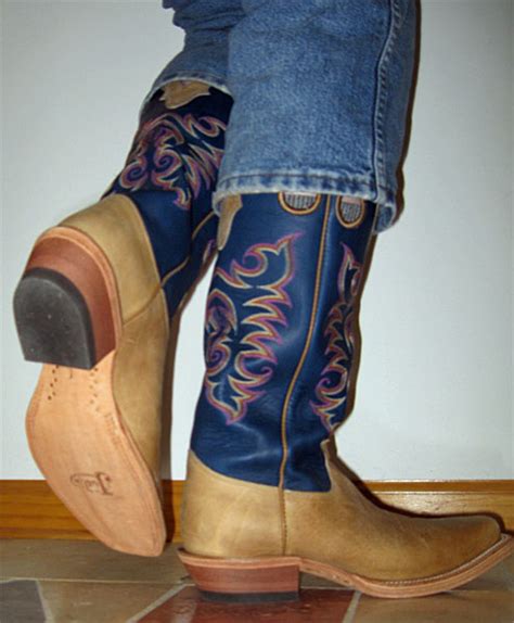 bhds musings  common cowboy boot heel style