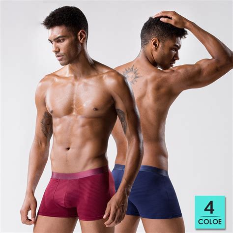 Ice Silk Smooth Mens Underwear High End Business Style Breathable Male