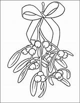 Mistletoe Thecatholickid sketch template