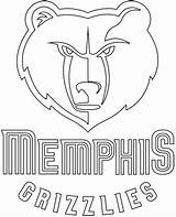 Grizzlies Memphis Topcoloringpages Nba Kolorowanka Kolorowanki Team Druku sketch template