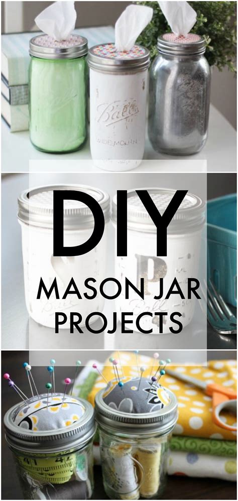 Mason Jar Crafts - The Happy Housewife™ :: Home Management