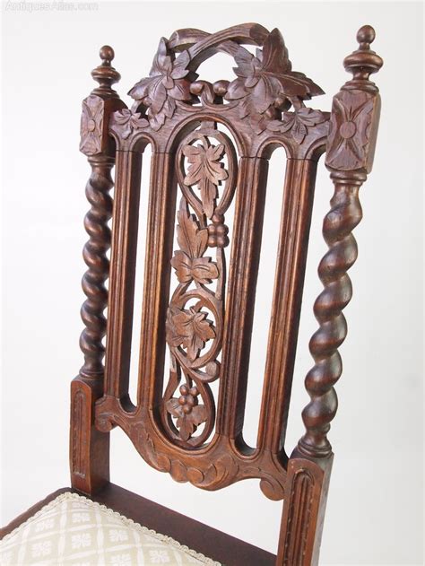 antique victorian gothic revival oak chair antiques atlas
