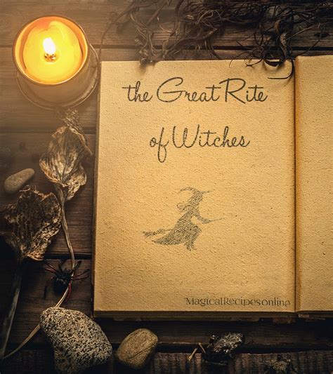 what is the great rite of witchcraft how to perform it in your home magical recipes online