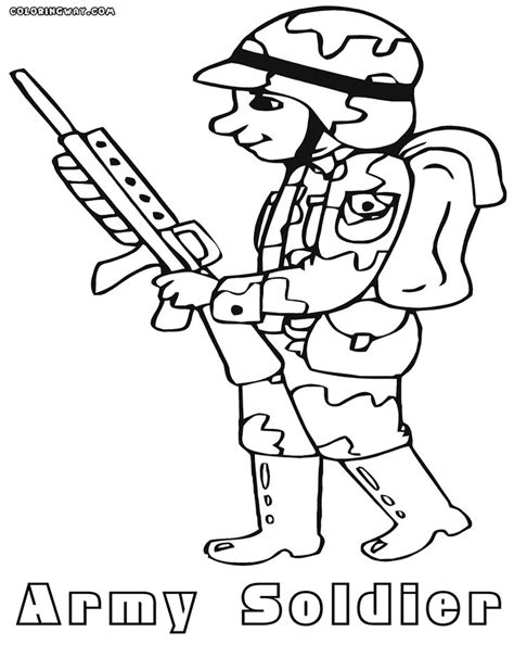 soldier coloring pages  print gallery