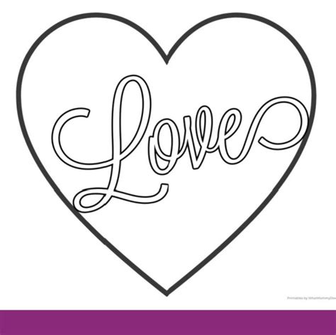 love hearts coloring page   heart coloring pages love heart