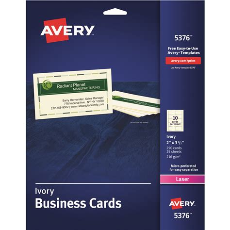 avery business card paper avery business cards       feed