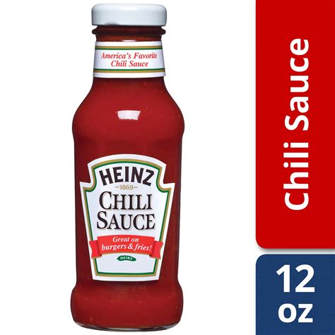 heinz chili sauce  oz bottle walmartcom