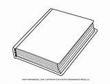 Book Clipart Clip Cover Books Closed Blank Template Open Kids Cliparts Sketch Ruler Report Templates Reading Timvandevall Plain Top Library sketch template