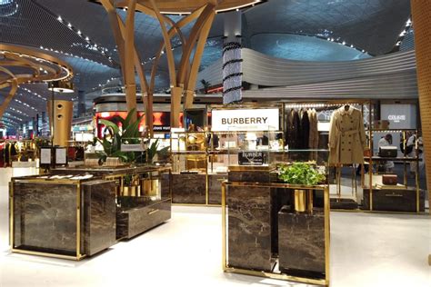 istanbul airport opens luxury square packed  high  fashion
