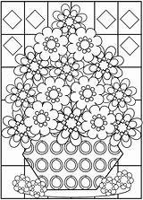 Dover 도안 색칠 공부 어른 Coloriage 컬러링 Mandala sketch template