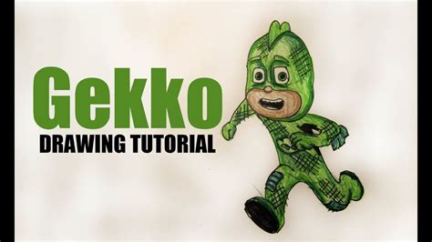 cartoon series   draw disney jrs pj masks gekko drawing tutorial youtube