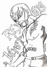 Coloring Rey Mysterio Pages Printable Wwe Print Color Kids Enjoy Deviantart Printables Everfreecoloring sketch template
