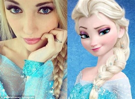 my new career as a disney princess teen model looks exactly like elsa from the movie frozen