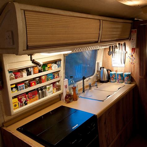 great tips  organizing  travel trailer architecture camper kitchen remodeled