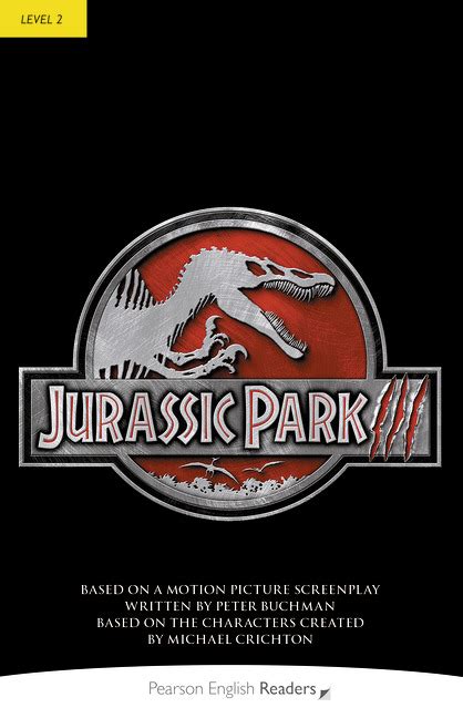 Pearson English Readers Level 2 Jurassic Park Iii Book