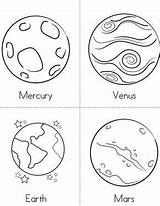 Solar System Book Visit Twistynoodle Mini sketch template