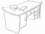 Coloring Table Desk Drawing Pages Furniture Books Book Kids Color Template Printable Popular Sketch Chair Getdrawings Coloringhome Getcolorings Print Categories sketch template