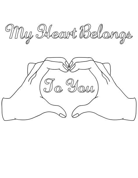 pin  coloring pages  adults  hearts love coloring pages