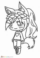 Gacha Life Coloring Pages Print Baby Unique Collection Shy Raskrasil sketch template