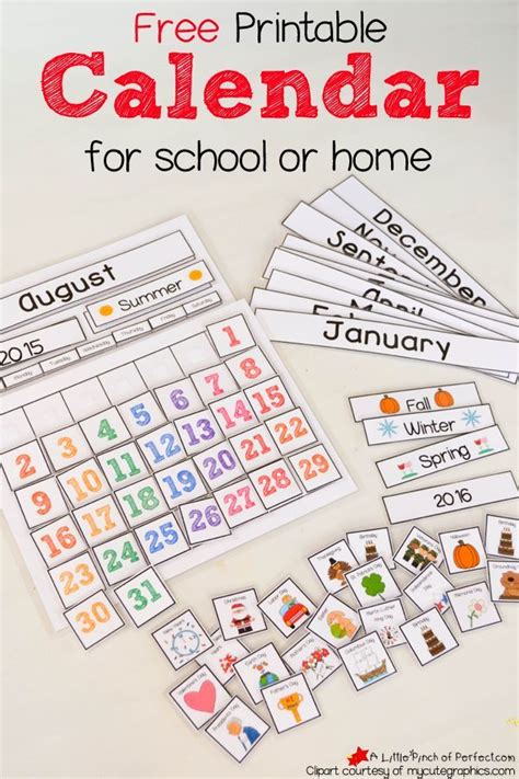 preschool printable calendars planner  printable calendar monthly