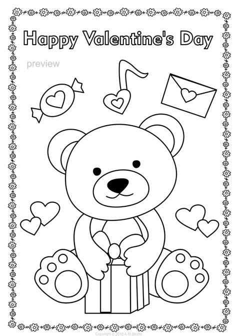 valentines day coloring pages coloring pages color activities pre