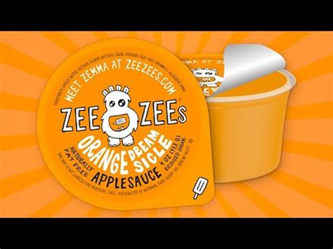 zee zees orange dreamsicle applesauce youtube