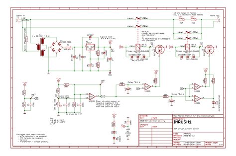 relay custom   mains inrush current limiter design review electrical engineering stack