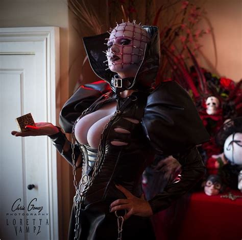 Female Cenobite Loretta Vampz By Chris Gomez Photography