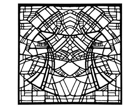 coloring page coloring adult stained glass belgique exposition