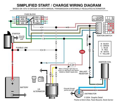 automotive alternator wiring diagram boat electronics pinterest diagram cars  car repair