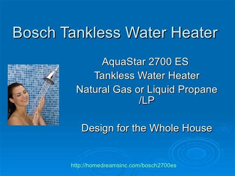 bosch tankless water heater aquastar model es