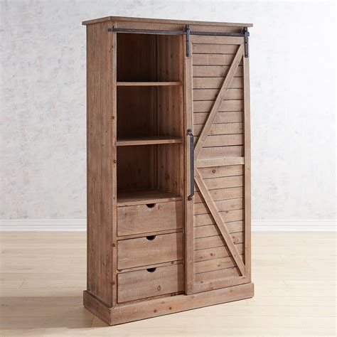 perry tall cabinet pier  imports home office decor