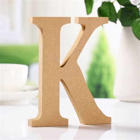 Buy 6 Inch Wood Letters Unfinished Wooden Letters Decorative Wooden