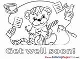 Well Coloring Soon Pages Printable Tiger Better Sheets Kids Cards Color Sheet Christmas Getcolorings Excellent Wuming Generous Albanysinsanity Title Print sketch template