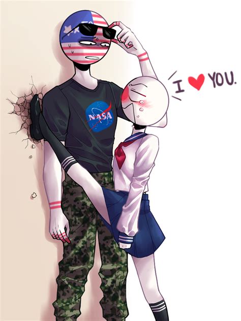 countryhumans ask request — hey could you do some america x japan