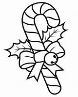 Candy Cane Coloring Pages Printable Christmas Canes Peppermint Drawing Da Print Colouring Bows Line Kids Color Sheets Colorare Natale Pdf sketch template
