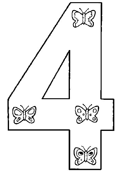 number  coloring page preschool coloring pages