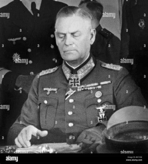 Chef Der Wehrmacht General Staff Generalfeldmarschall Wilhelm Keitel