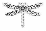 Dragonfly Mandalas sketch template