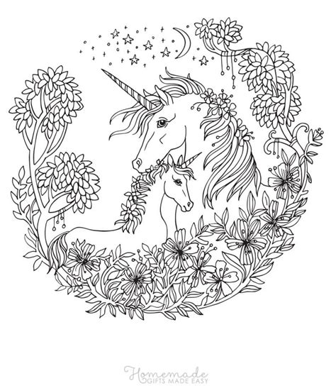 coloring pages  unicorns