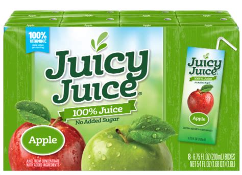 juicy juice apple juice  juice  ct  fl oz marianos