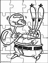 Jigsaw Puppet Drawing Craft Getdrawings Kids Spongebob Cut sketch template